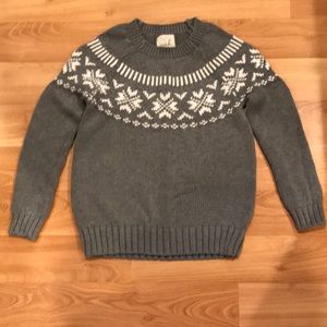 Peek fair isle sweater